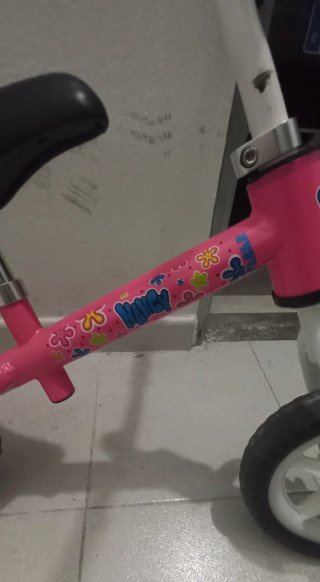 Bici de Equilibrio Infantil Nancy Rosa