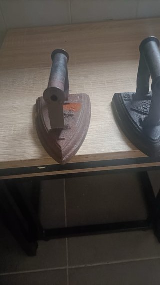 3 Planchas de Acero Antiguas