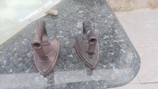 3 Planchas de Acero Antiguas