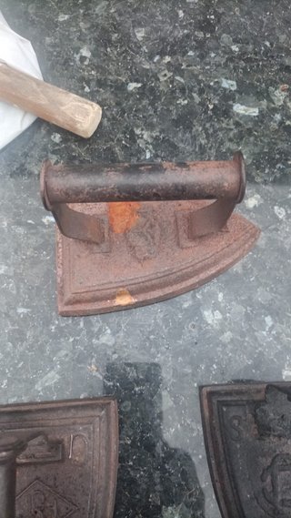 3 Planchas de Acero Antiguas