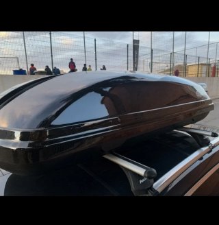 Baca/arcón/cofre coche alquiler más barras
