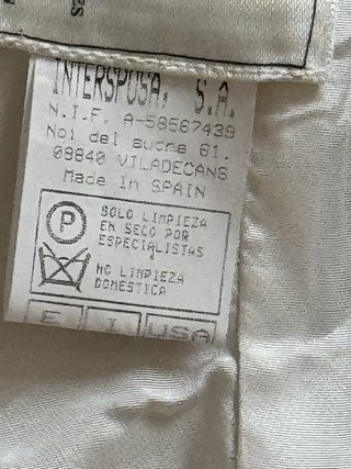 Vestido de Novia Jesús Peiró Blanco