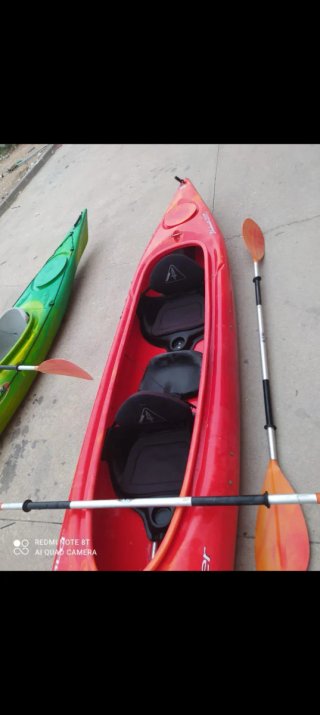 Pack Kayaks Dagger (1 y 2 plazas) + 3 Palas ¡