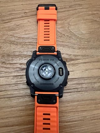 Garmin Fenix 7X Sapphire Solar Negro/Naranja