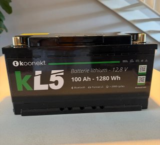 Batería Litio Koonekt KL5 100Ah 12.8V nueva