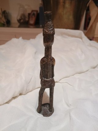 Figura de Bronce Estilo Dogón
