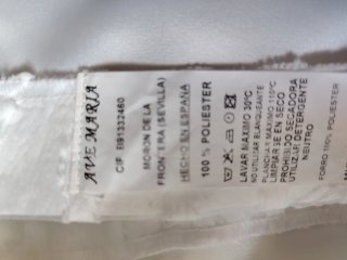 Traje Comunión Diseñadora Niña Blanco