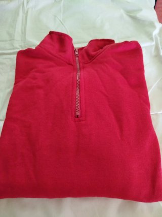 2 Sudaderas Rojas Talla M y Talla L.