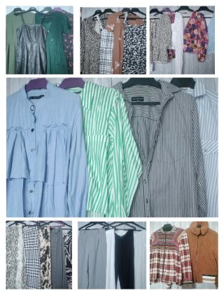 Gran lote de ropa de mujer de marca