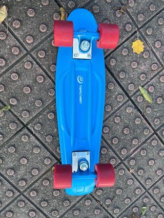 Monopatín azul Decathlon