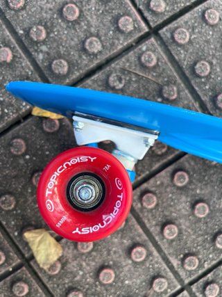 Monopatín azul Decathlon