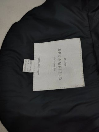 Chaquetón Springfield Negro