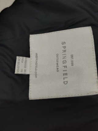Chaquetón Springfield Negro