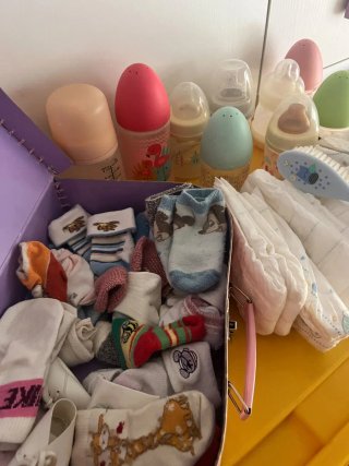 Lote Ropa y Accesorios Bebé Reborn