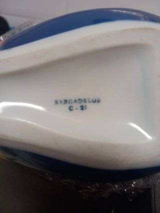Figura Sargadelos Porcelana Mujer