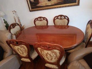Mesa de Comedor con 6 Sillas