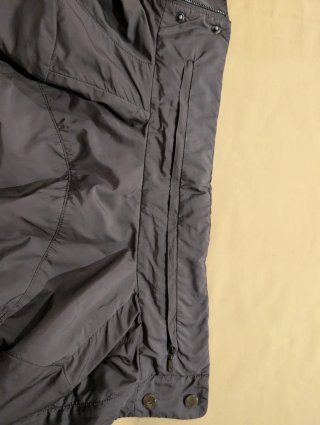 Chaqueta de entretiempo gris piedra
