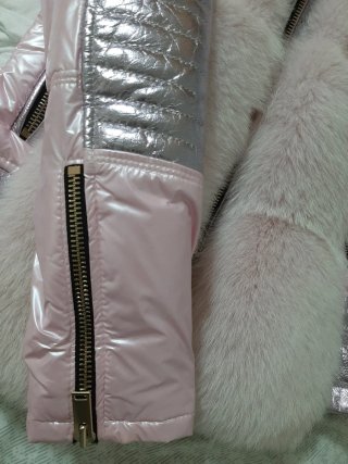 Abrigo plumas Flo & Clo Rosa talla 42 italiana