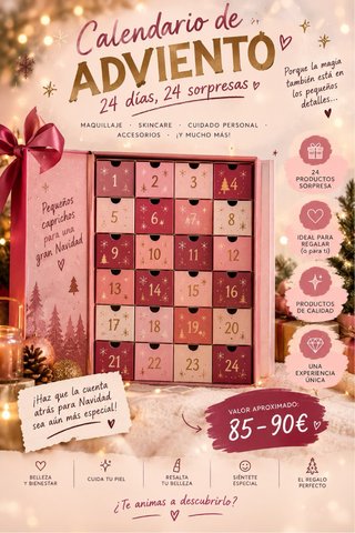 Calendario de Adviento 24 Sorpresas
