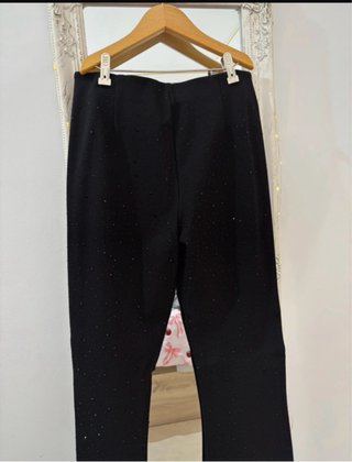 Pantalón Campana Negro