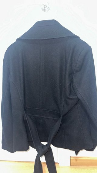 Abrigo Zara Basic Negro Talla XXL