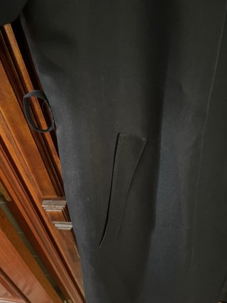 Gabardina El Corte Inglés Talla 60 Negra