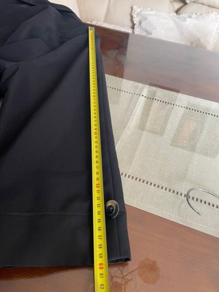 Gabardina El Corte Inglés Talla 60 Negra