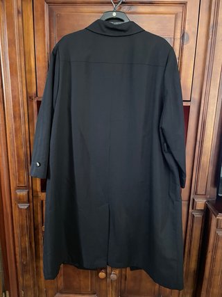 Gabardina El Corte Inglés Talla 60 Negra