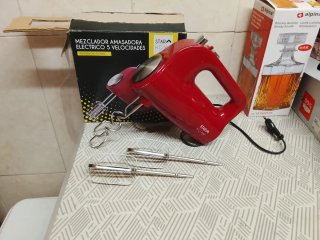Mezclador + decantador + vasos chupito de regalo