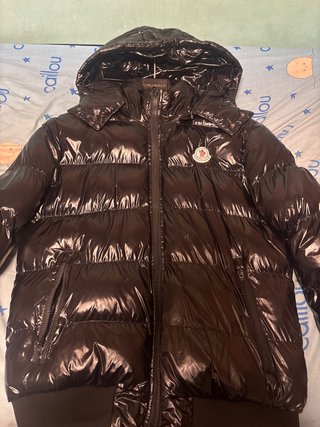 Chaqueta de invierno Moncler negra