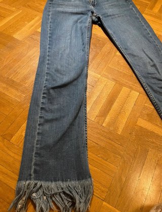 Pantalones vaqueros Brownie con flecos