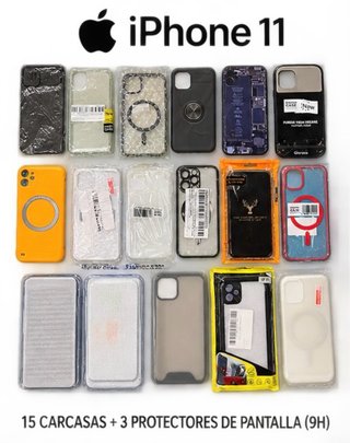 15 custodie + 3 proteggi schermo per iPhone 11