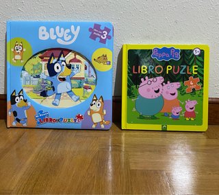 Bluey Mi Primer Libro De Puzles - Libro puzzle Pig