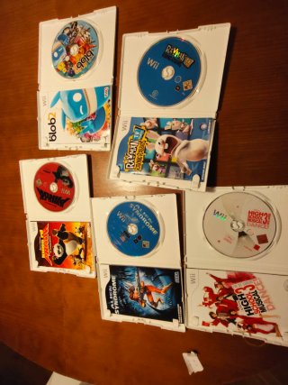 Lote 5 Juegos Nintendo Wii