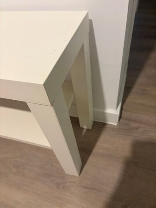 Mueble TV Blanco con Balda
