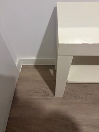Mueble TV Blanco con Balda