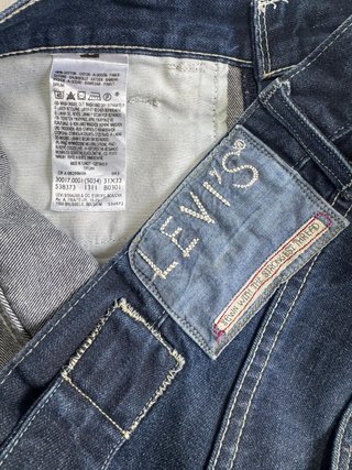 Levi's 538 W 31 Vaqueros Rectos Hombre Levis 501