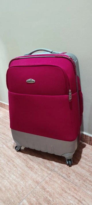 Maleta Romester Roja y Gris