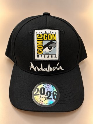 Gorra Oficial San Diego Comic-Con Málaga 2026.