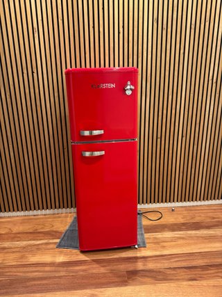 Nevera Klarstein Roja Estilo Retro