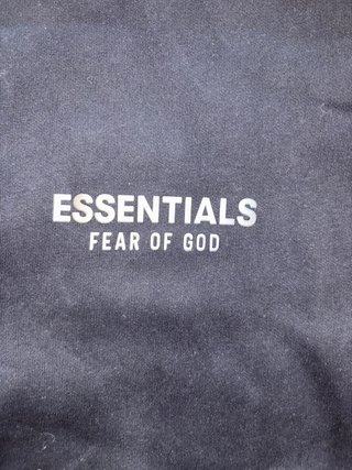 Pantalones Fear of God Essentials Negros