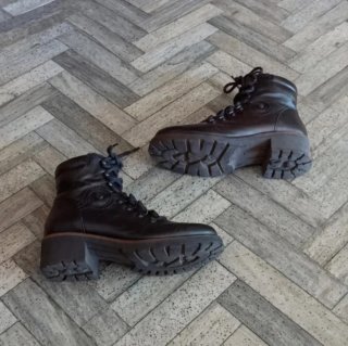 Botines Pitillos Piel Negra Talla 37 NUEVOS