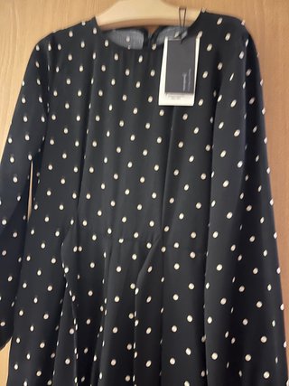 Mono Largo Stradivarius Negro Talla M NUEVO