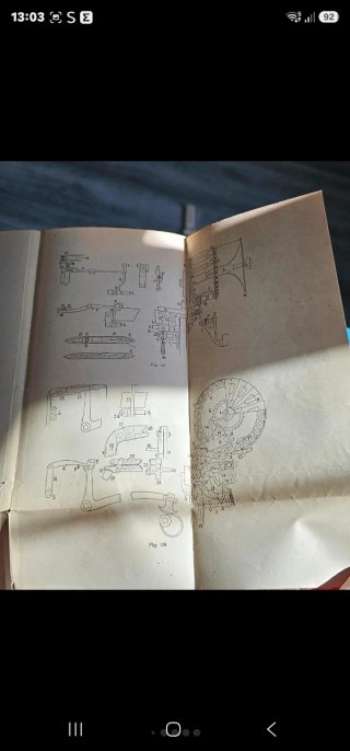 Libro Antiguo Maquinaria de Tejidos (1919) 1° ed