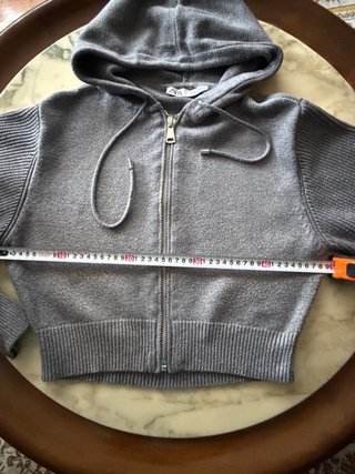 Chaqueta ZARA Lana Gris Talla S