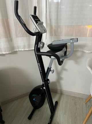 Bicicleta Estática Drumfit Negra