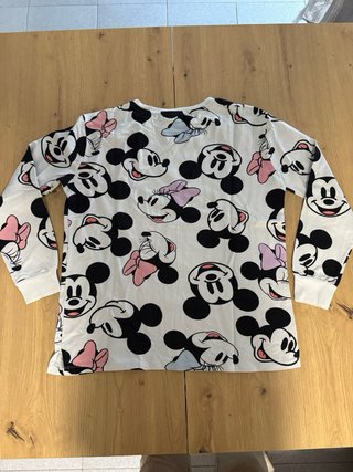 Sudadera Estampada Mickey y Minnie