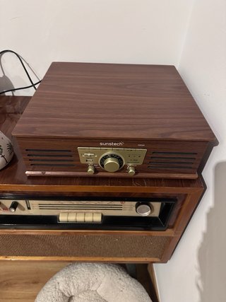 Tocadiscos Sunstech PXR3W USB SD