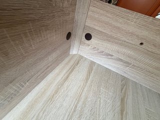 Canapé abatible madera y tela
