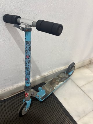Patinete infantil azul Transformers